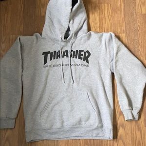 Thrasher Grey Hoodie